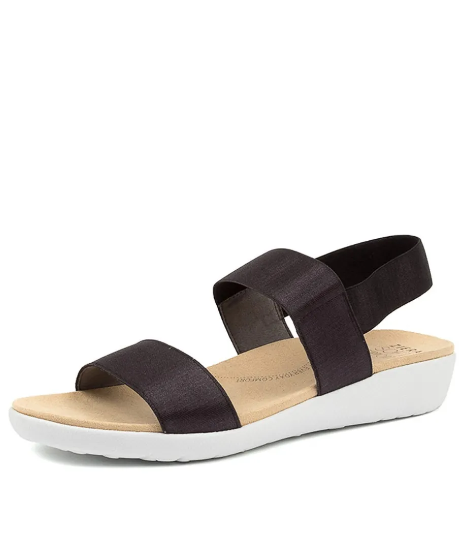 Usaid W Black Elastic<ZIERA Flash Sale