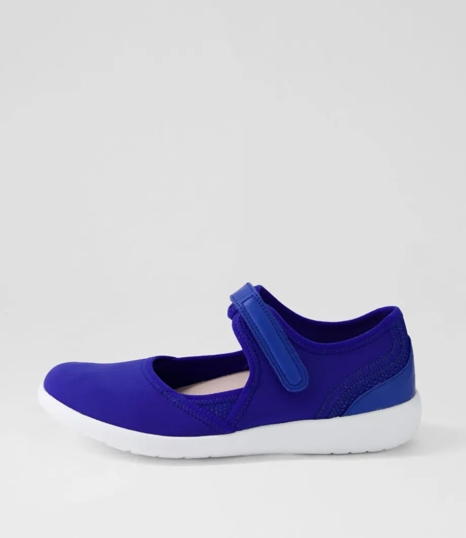 Ushery Xf Cobalt Neoprene Sneakers<ZIERA Outlet
