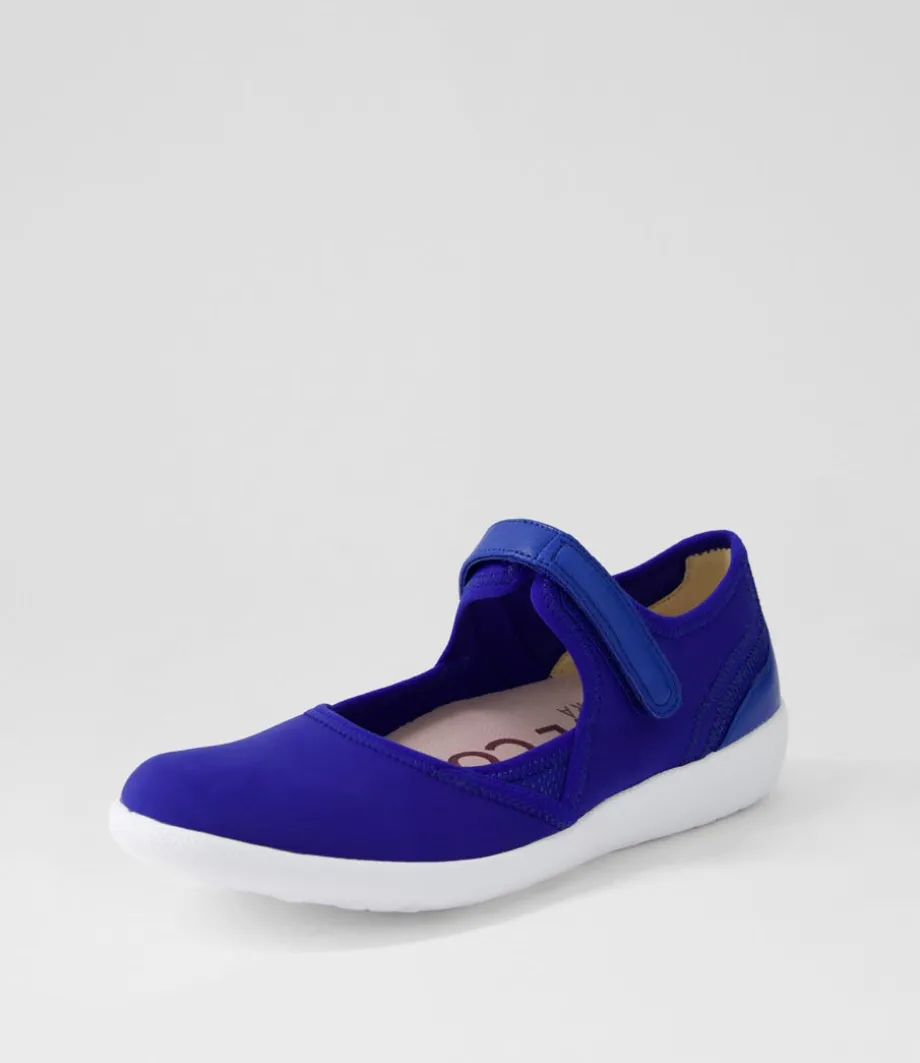 Ushery Xf Cobalt Neoprene Sneakers<ZIERA Outlet