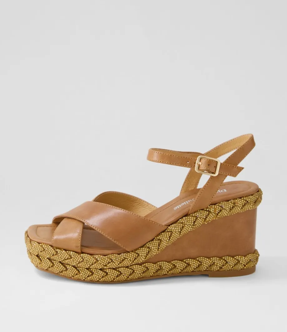 Valrae Tan Leather Sandals<DJANGO & JULIETTE Discount