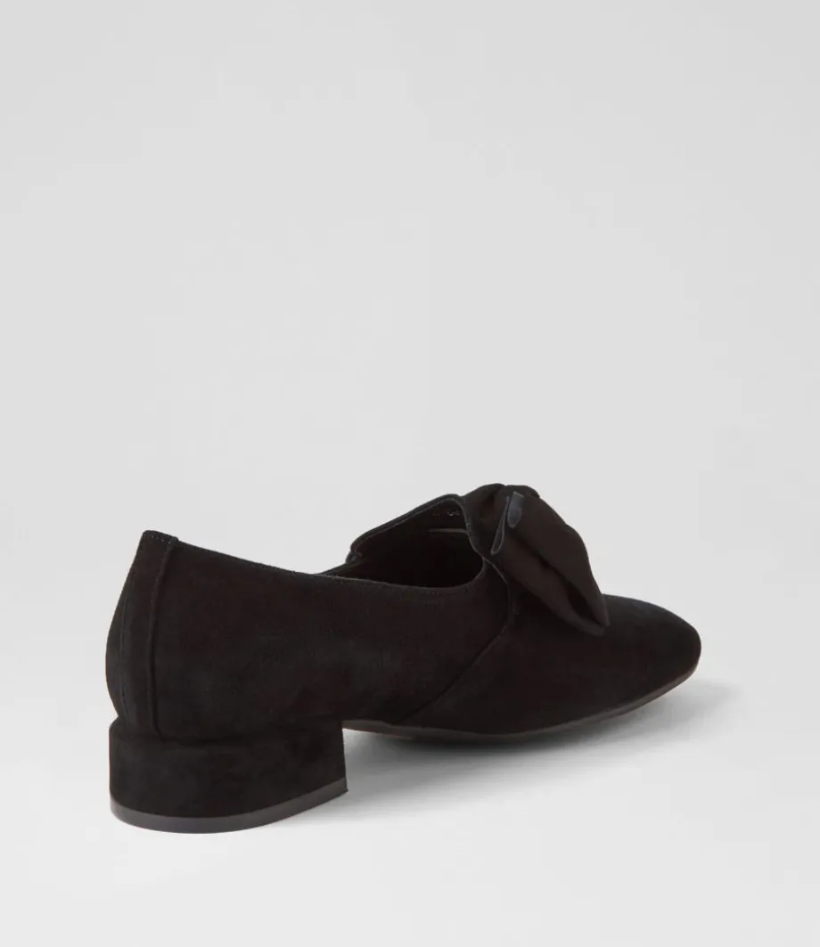 varva_black_suede_heels_2.webp Varva Black Suede Heels<DJANGO & JULIETTE Best Sale