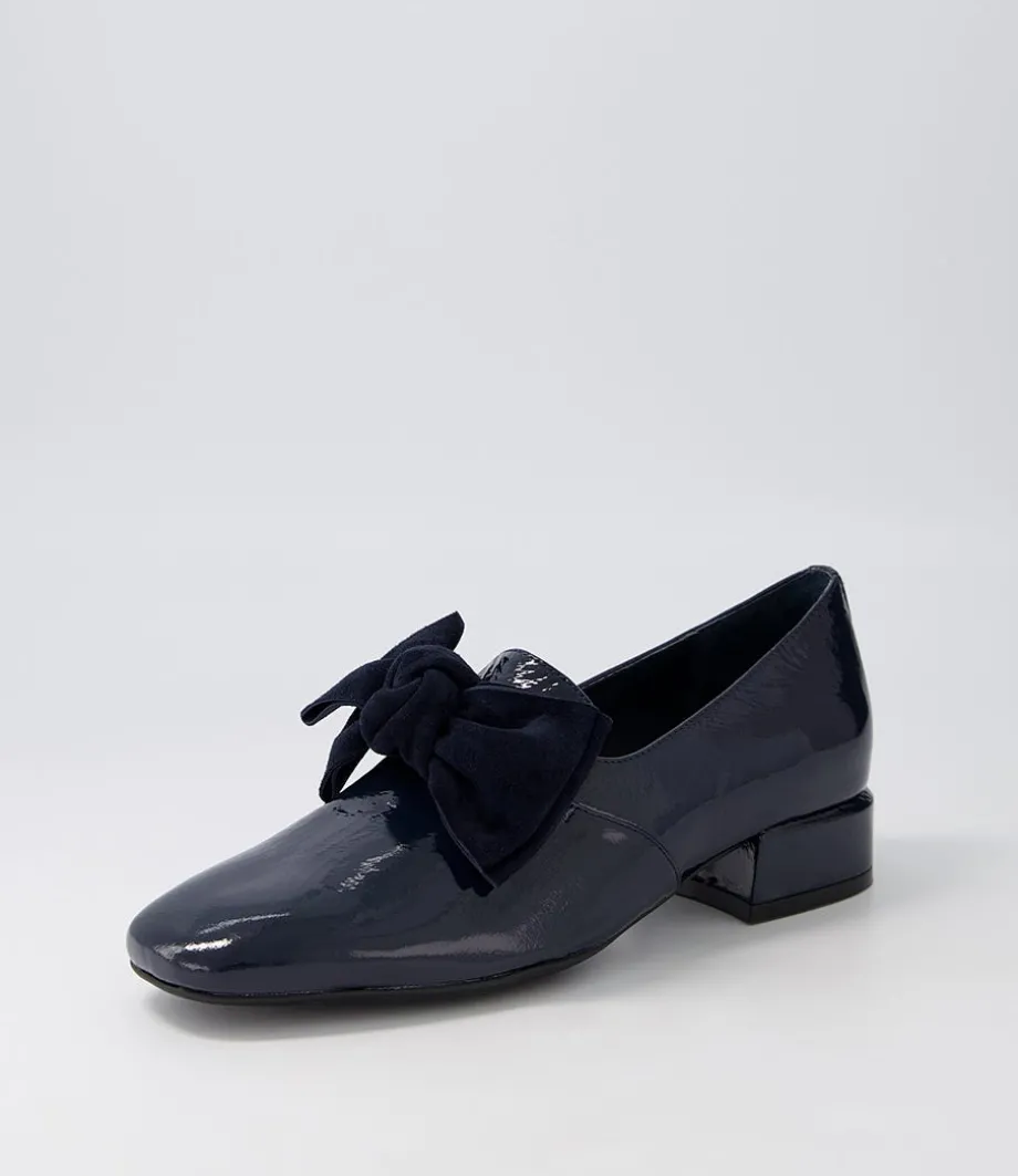 varva_navy_patent_suede_heels_1.webp Varva Navy Patent Suede Heels<DJANGO & JULIETTE Sale