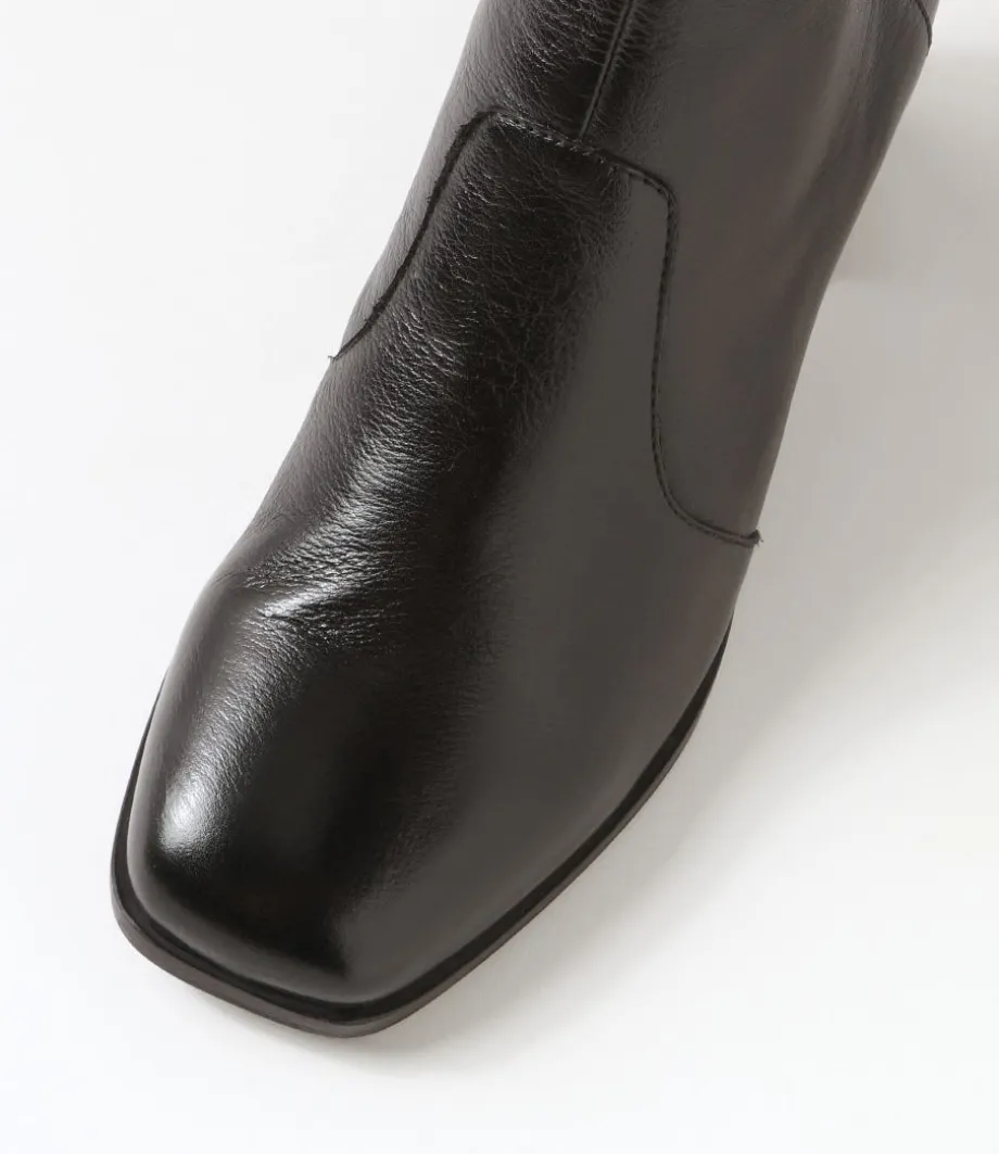 vascal_black_leather_ankle_boots_3.webp Vascal Black Leather Ankle Boots<DJANGO & JULIETTE Best Sale