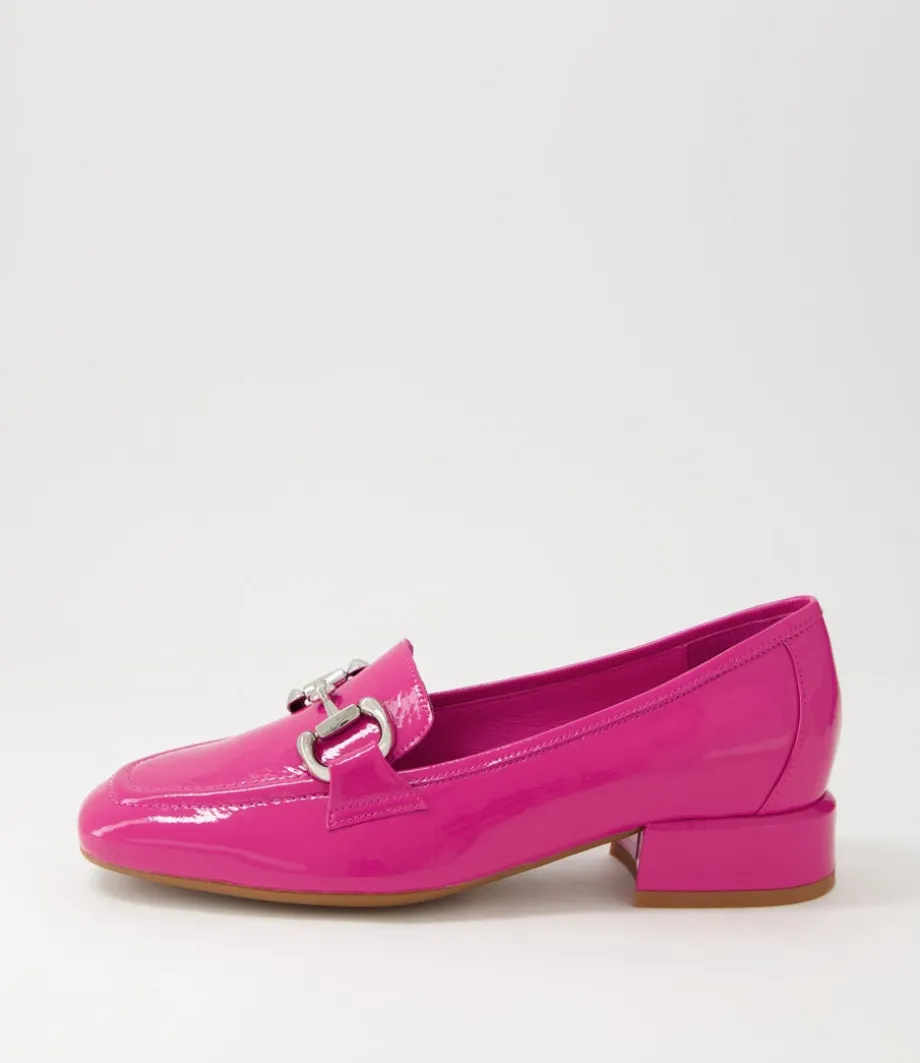 Velam Fuchsia Patent Leather Heels<DJANGO & JULIETTE Flash Sale