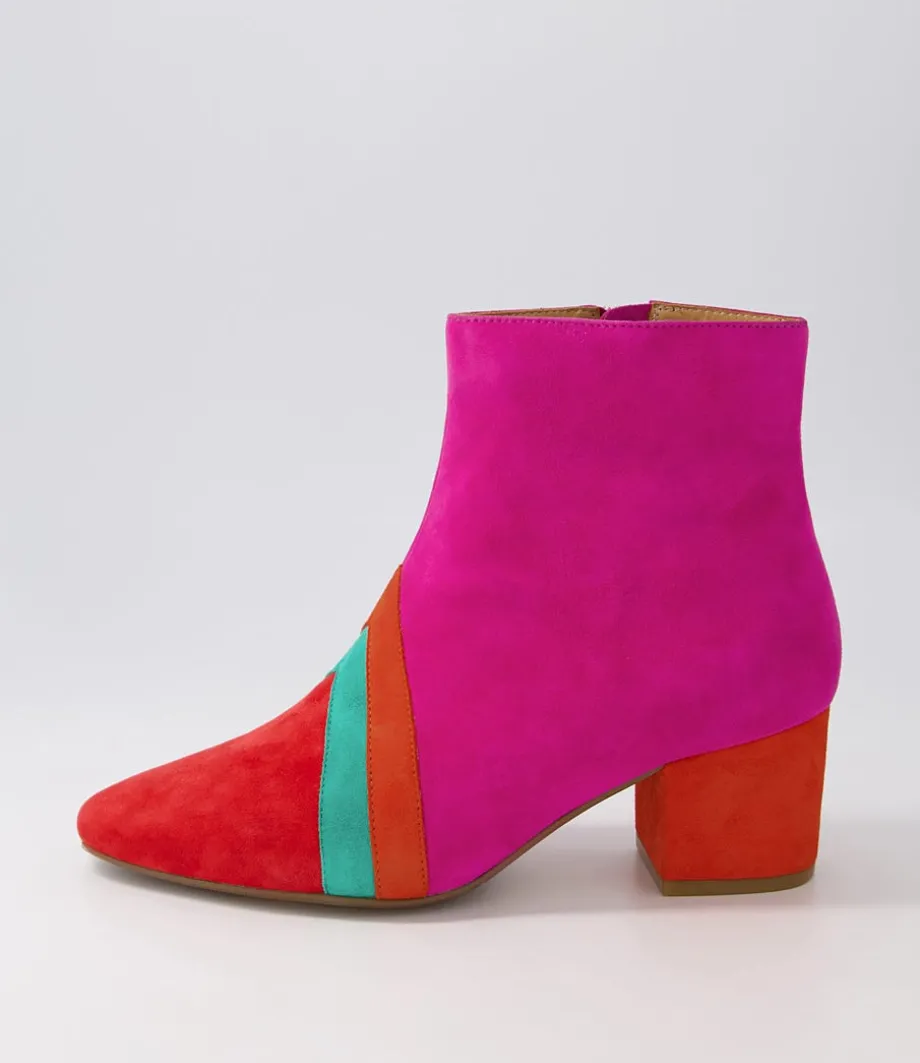 Verill Xw Bright Multi Ankle Boots<ZIERA Best Sale