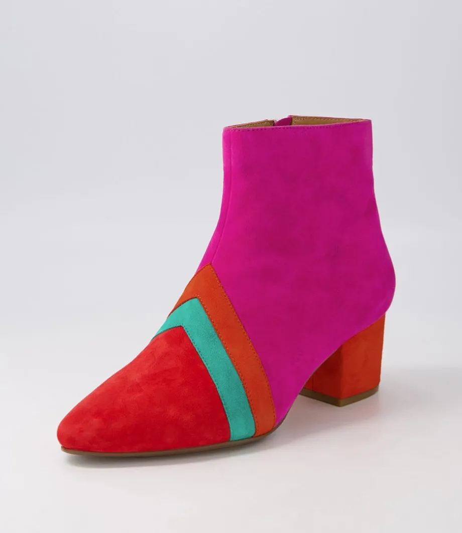 Verill Xw Bright Multi Ankle Boots<ZIERA Best Sale