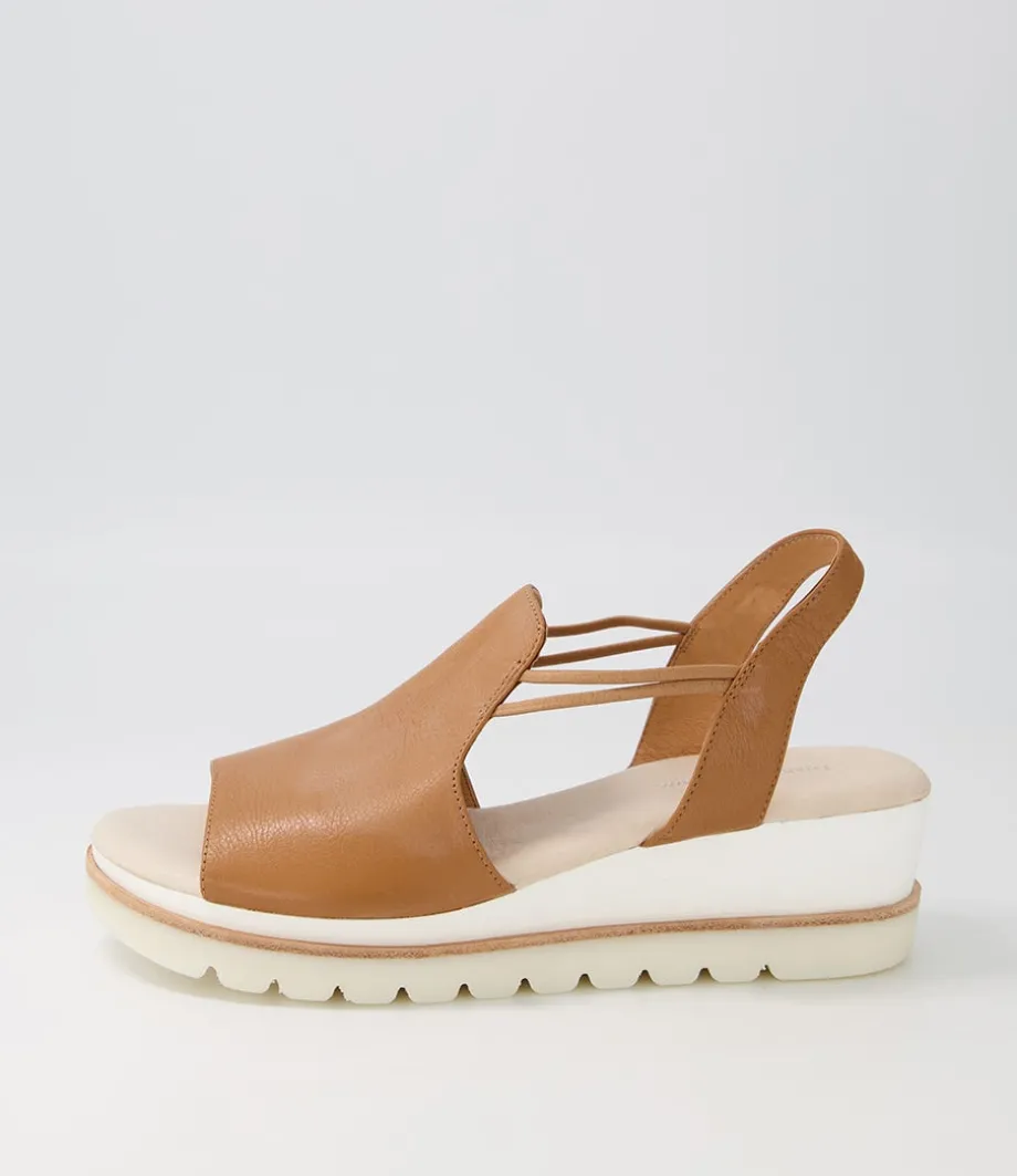 Wadmire Dark Tan Leather Sandals<DJANGO & JULIETTE Cheap