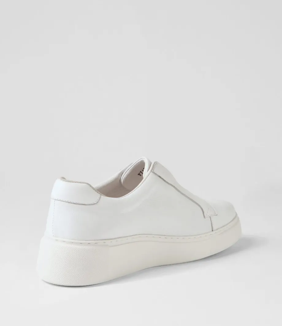 yiara_white_leather_sneakers_2.webp Yiara White Leather Sneakers<DJANGO & JULIETTE Flash Sale