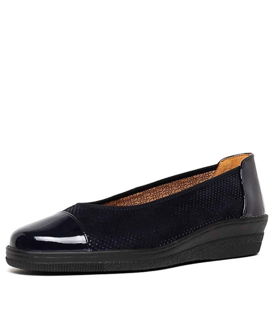 Yvonne Ocean Patent-Suede<GABOR Discount