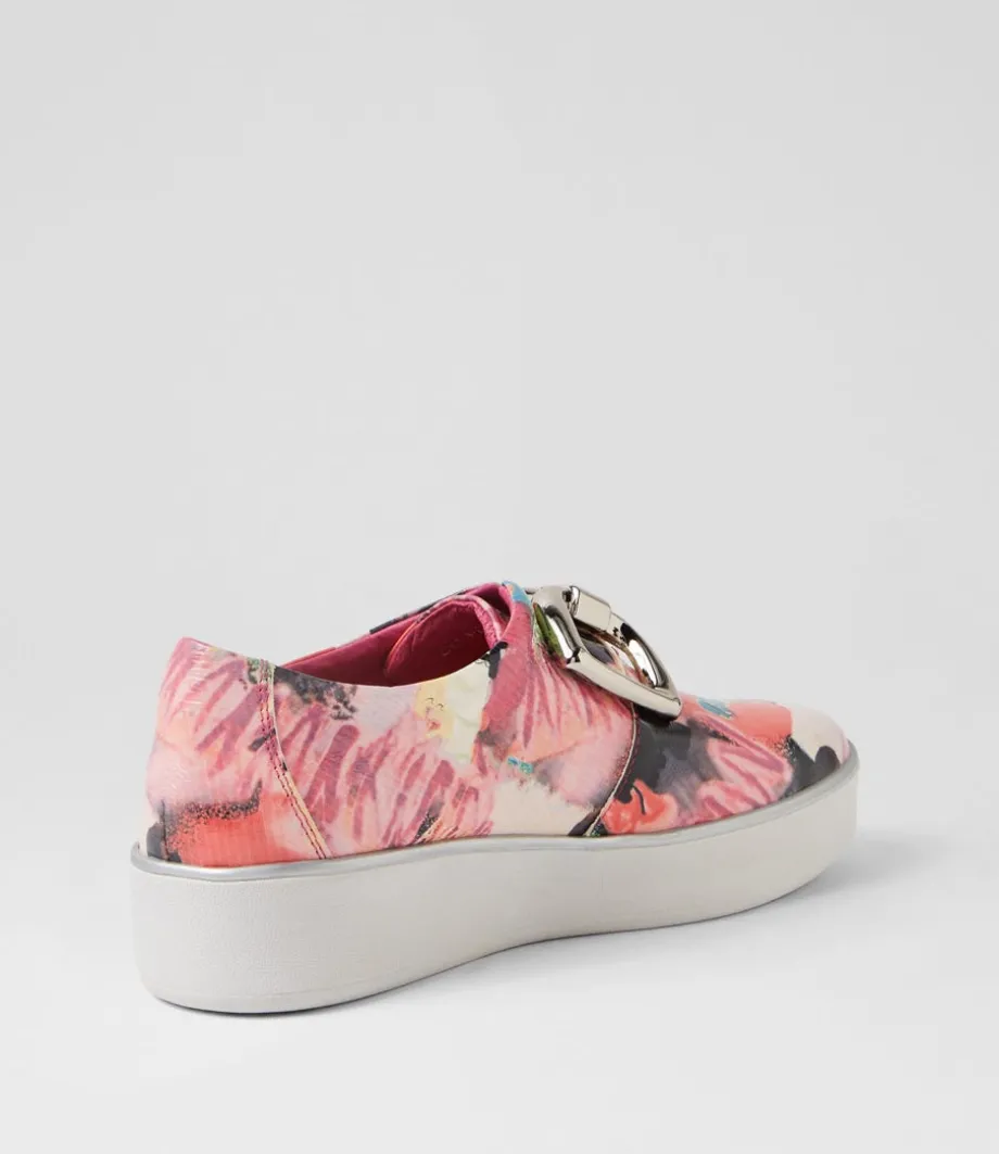 zeki_w_pink_mix_patent_leather_sneakers_2.webp Zeki W Pink Mix Patent Leather Sneakers<ZIERA Best Sale